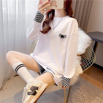 スタイリッシュ   一目惚れ Tシャツ カットソー＜F-3675＞