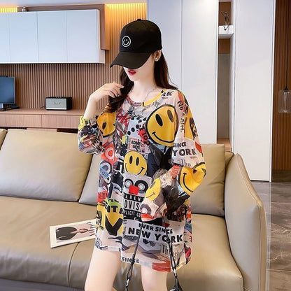 【半額セール！】 大人可愛い 売り切れ必至 元気いっぱい チュール 花柄 Tシャツ<F-4929>