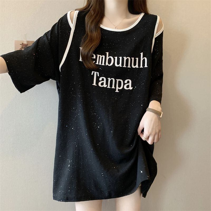 絶対欲しい 特別デザイン 個性派 プリント 2色選択 半袖Tシャツ＜F-8554＞