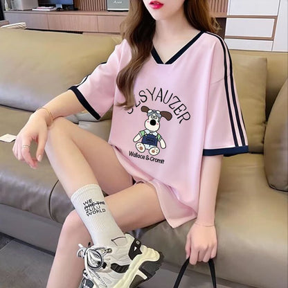 超人気 大好評 スウィート 好感度UP カジュアル 全3色 半袖 Tシャツ ＜F-11165＞