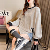 デザイン感   チャーミング Tシャツ カットソー＜F-3658＞