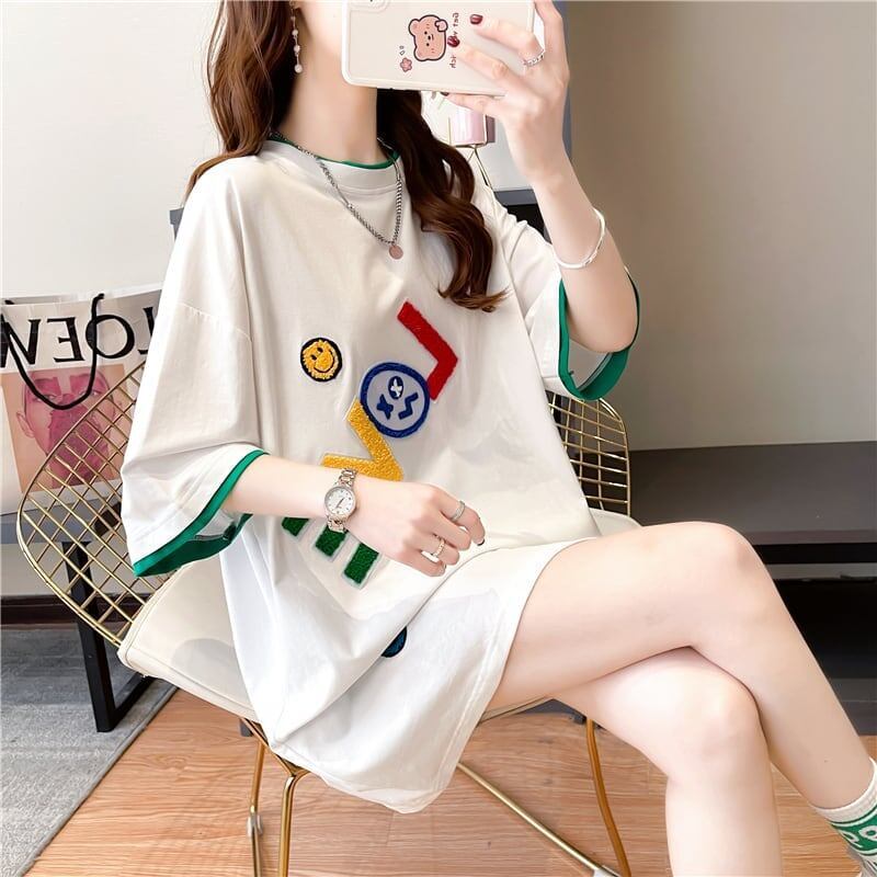 スタイリッシュ   一目惚れ Tシャツ カットソー＜F-3007＞