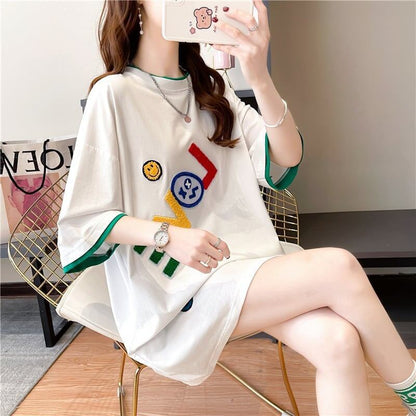 スタイリッシュ   一目惚れ Tシャツ カットソー＜F-3007＞