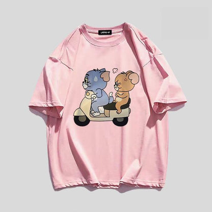 男女兼用 快適 ファッション 半袖 Tシャツ F-13266