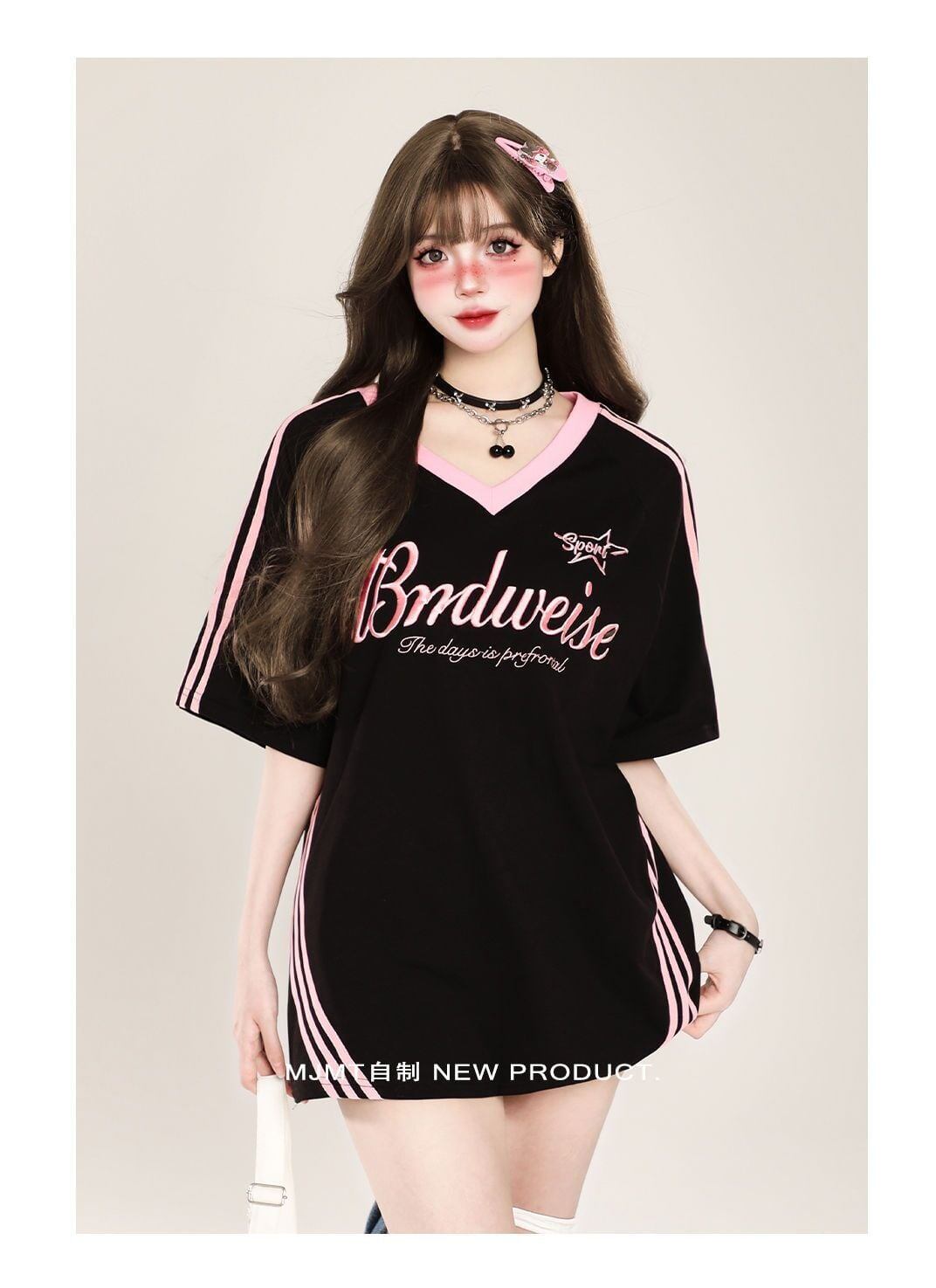 絶対欲しい アバンギャルド おしゃれ度高め プリント全2色 半袖TシャツF-9244