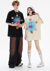 数量限定 ファッション アクティブも綺麗も叶う ゆったり 男女兼用 全3色 半袖Tシャツ＜F-9066＞