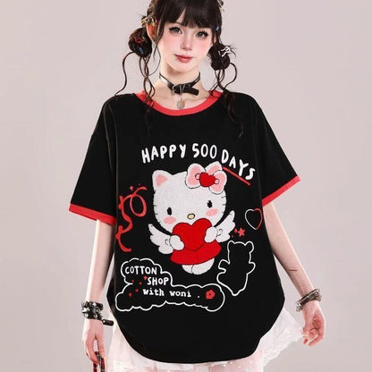 【人気急上昇中！】ファッション 絶対流行 売れ筋 早い者勝ち カジュアル 2色選択 Tシャツ<F-11223>