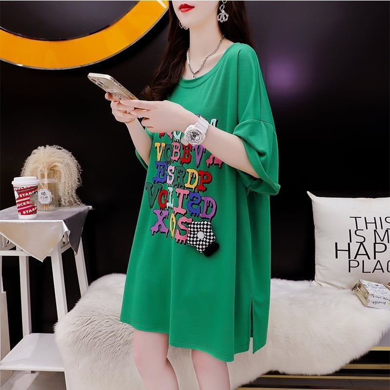 カジュアル   オシャレ度満点 Tシャツ カットソー＜F-3515＞