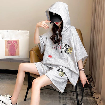 ファッション 切り替え 清涼感たっぷり ブラウス＋パンツ セットアップ＜F-3144＞