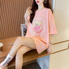美人度アップ 好感度UP 海外トレンド カジュアル 全3色 半袖 Tシャツ ＜F-11641＞