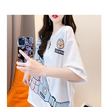 早い者勝ち 好感度UP 海外トレンド カジュアル 全3色 半袖 Tシャツ ＜F-11703＞
