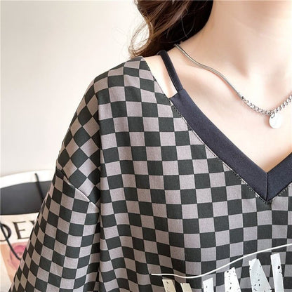 ゆったり感アップ   オシャレ度満点 Tシャツ カットソー＜F-3387＞