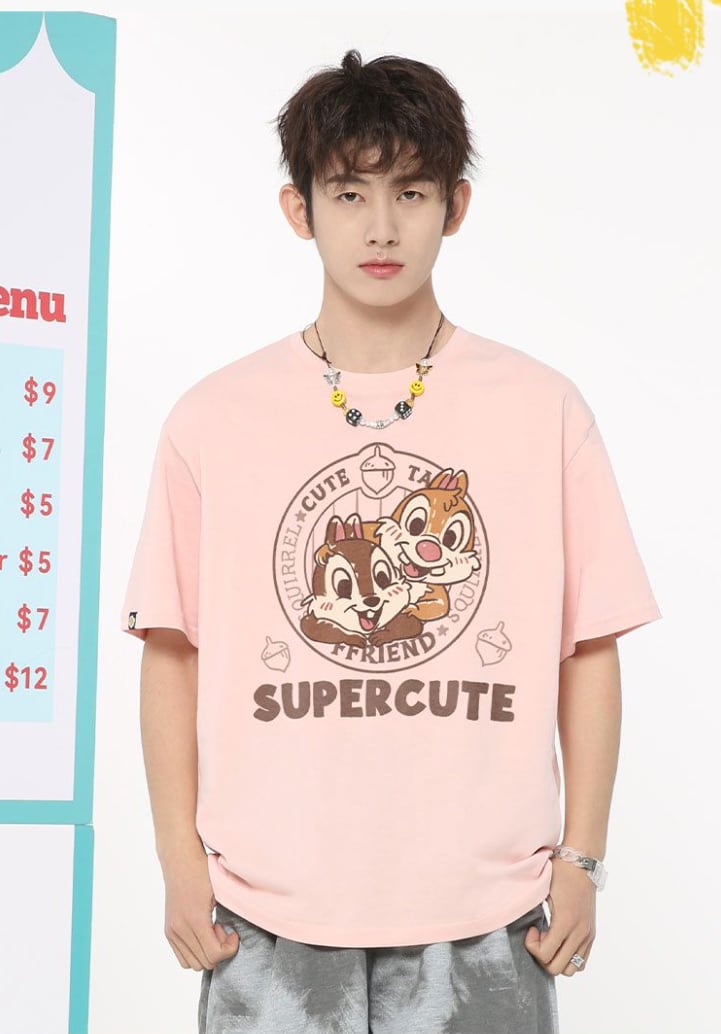 男女兼用 着心地良い シンプル カジュアル 半袖 Tシャツ F-13176