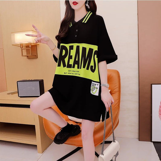 ゆったり感アップ   カジュアル Tシャツ カットソー＜F-3506＞