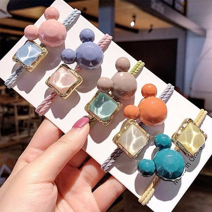 スタイリッシュ シュシュ 一目惚れ カチューシャ アクセサリー＜F-3327＞