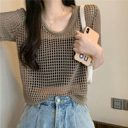 絶対欲しい プリント ファッション ゆったり 全4色 半袖 Tシャツ＜F-11501＞