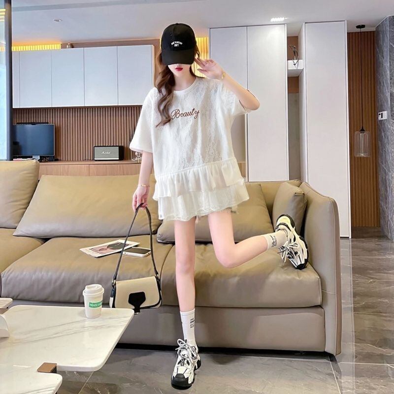おすすめ 好感度UP 美人度アップ カジュアル 全4色 半袖 Tシャツ ＜F-11213＞