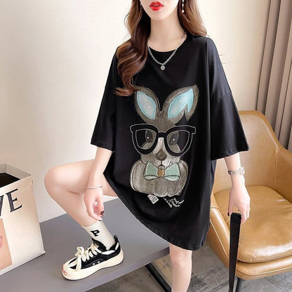今季大好評   美感いっぱい Tシャツ カットソー＜F-3495＞