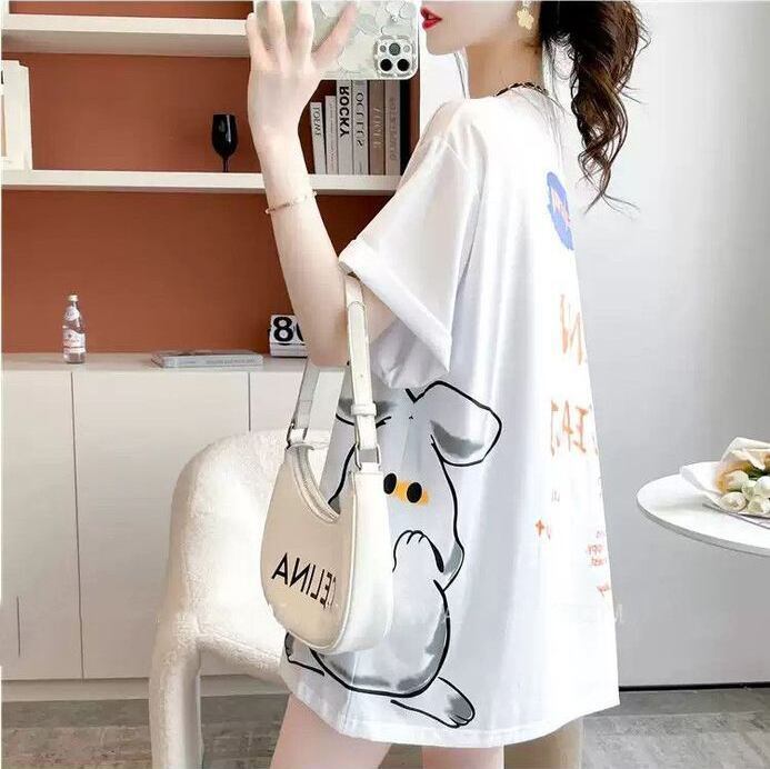 新商品 レース スウィートプリント 全2色 半袖Tシャツ ＜F-8715＞