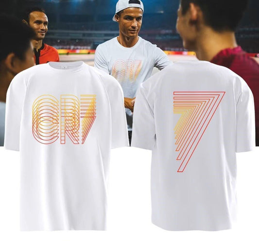 早い者勝ち アバンギャルド 大活躍 プリント 2色 半袖TシャツF-8835
