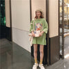 ルーズ   オシャレ度満点 Tシャツ カットソー＜F-3459＞