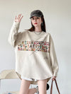 着回し力抜群 sweet系可愛い オシャレデザイン スウェットF-10565