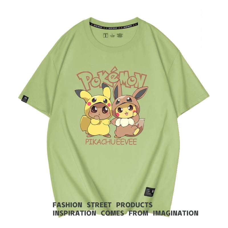 肌触りよい 男女兼用 カジュアル プリント Tシャツ F-13360