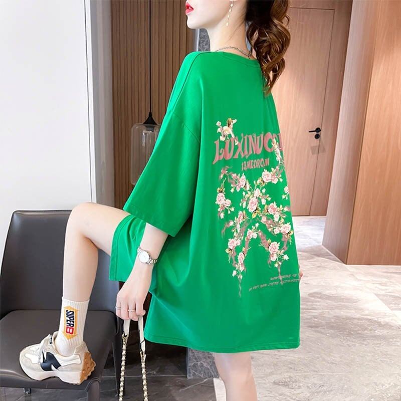 スタイリッシュ   一目惚れ Tシャツ カットソー＜F-3619＞