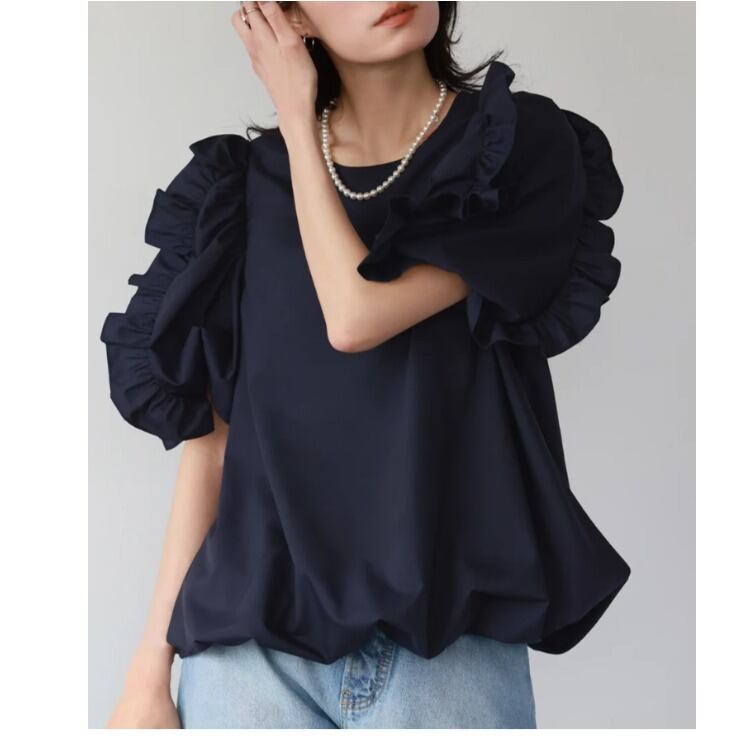 主役級 好感度UP 海外トレンド カジュアル 全3色 半袖 Tシャツ ＜F-11935＞