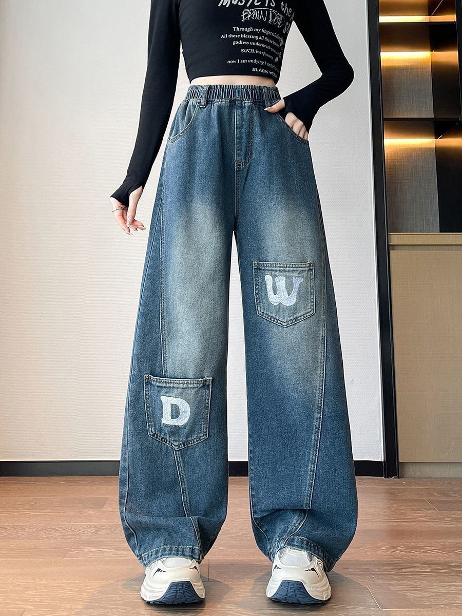 着回し力抜群 売り切れ必至 プラスベルベット  デニム  パンツ＜F-12972＞