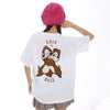 【半額！8月31日まで】トレンドアイテム 男女兼用 カジュアル 半袖 Tシャツ F-13605