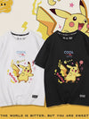 男女兼用 合わせやすい プリント 半袖 Tシャツ F-13600