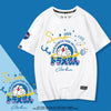 男女兼用 かわいい プリント 半袖 Tシャツ F-13598