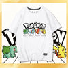 男女兼用 カジュアル プリント 半袖 Tシャツ F-13597